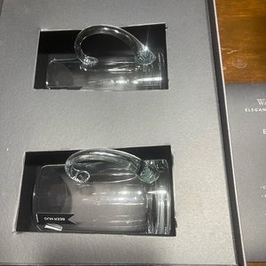 Beautiful set of Waterford crystal beer mugs